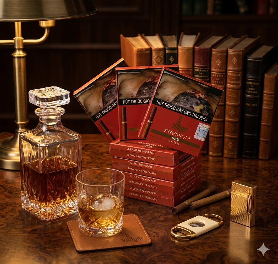 Xì Gà Villiger Mini Premium Red Xì Gà Villiger Mini Premium Red